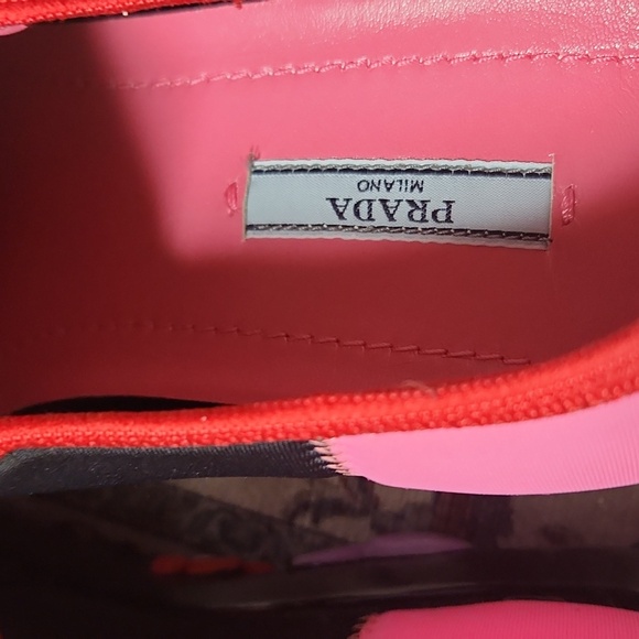 Prada Women's Bold Pink Sneakers - Picture 9 of 17